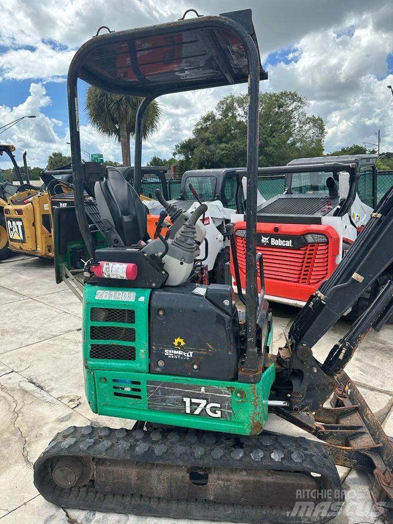 John Deere 17G Mini rýpadlá < 7t