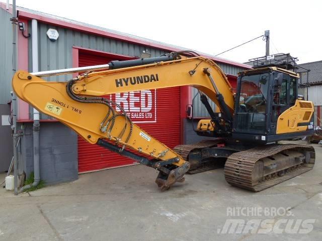 Hyundai HX160L Pásové rýpadlá