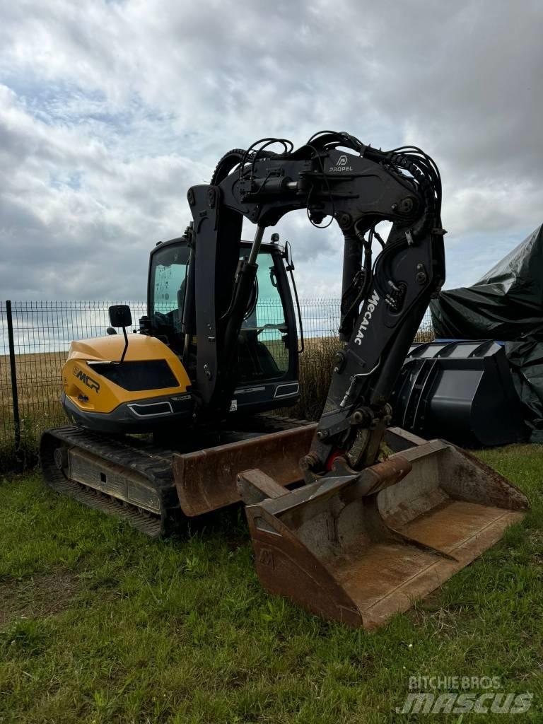 Mecalac 8 M CR Midi rýpadlá 7 t - 12 t