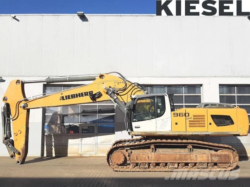 Liebherr R 960 SME Pásové rýpadlá