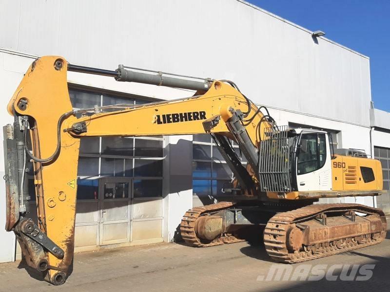Liebherr R 960 SME Pásové rýpadlá