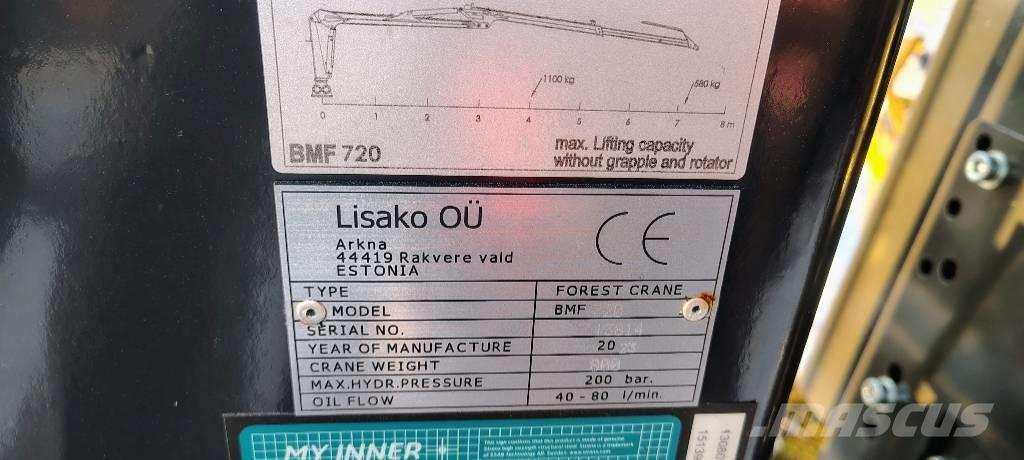 BMF BMF 720 11T1 PRO Lesnícke prívesy