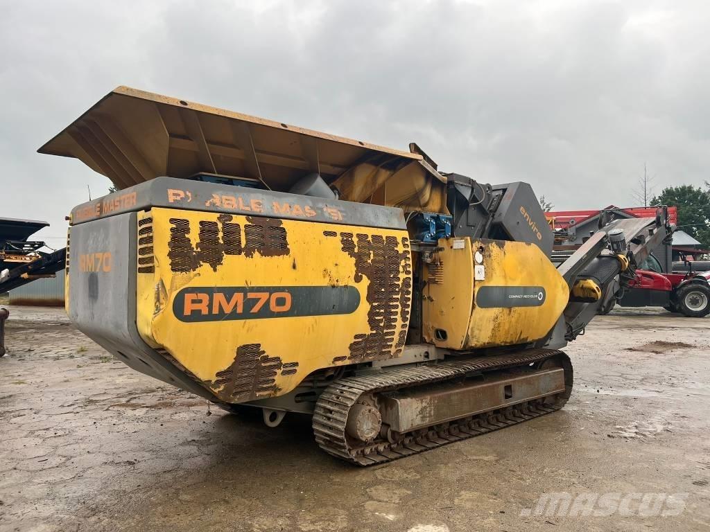 Rubble Master RM 70 Mobilné drviče