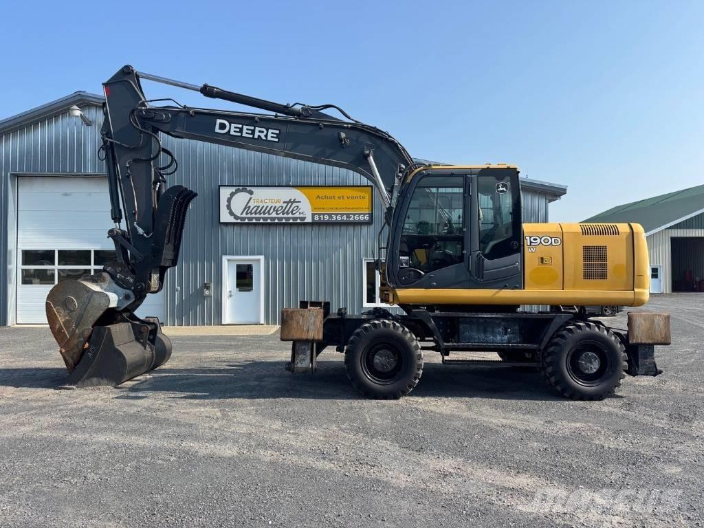 John Deere 190 DW Kolesové rýpadlá