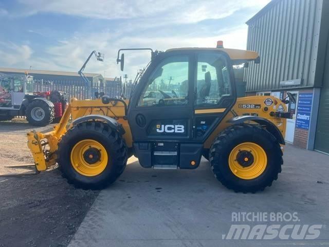 JCB 532 Teleskopické nakladače pre poľnohospodárstvo