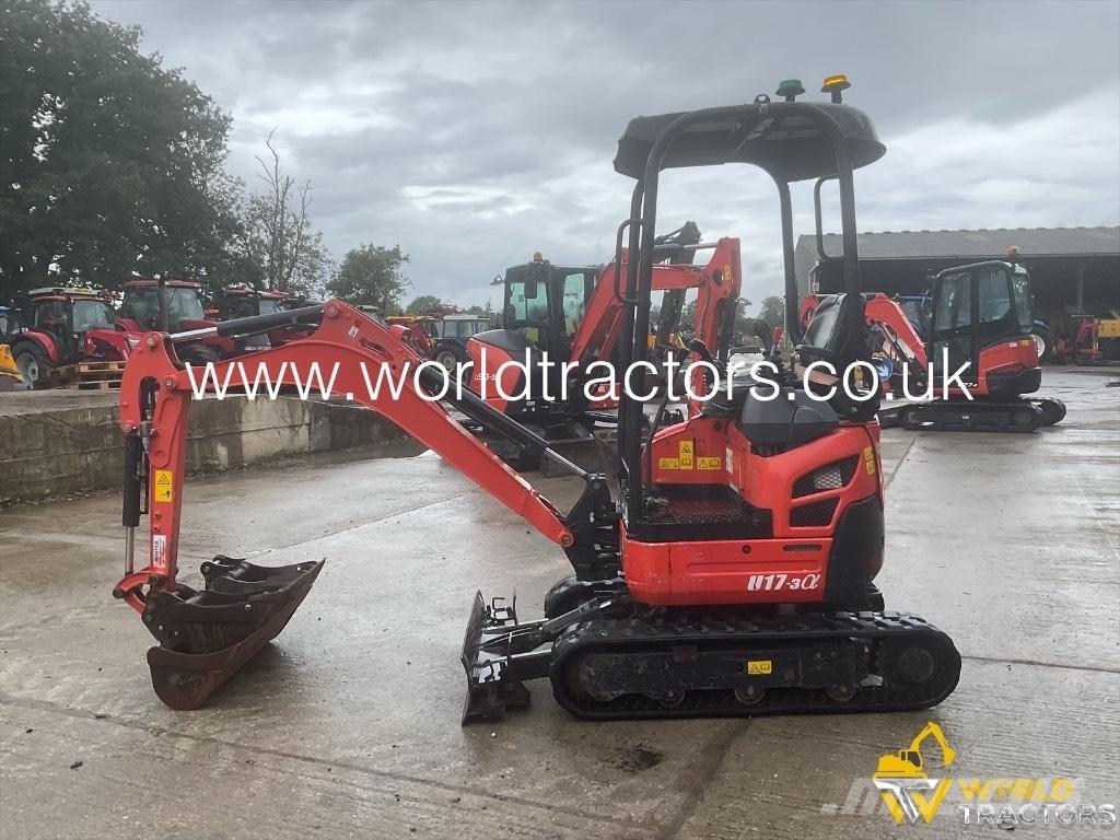 Kubota U 17-3 Mini rýpadlá < 7t