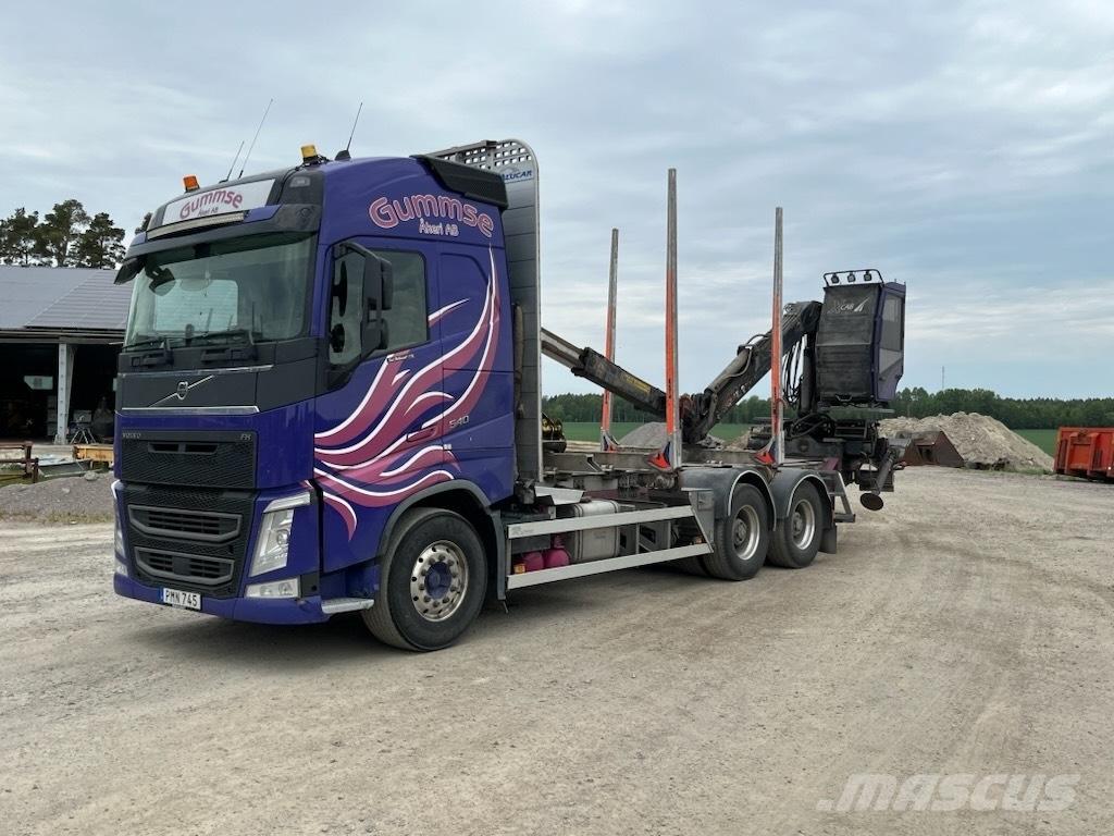 Volvo FH 550 Nákladné vozidlá na prepravu dreva