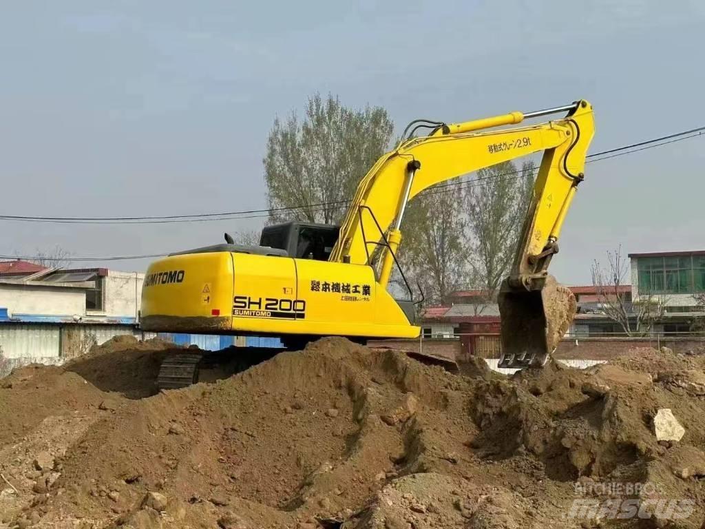 Sumitomo SH200 Pásové rýpadlá