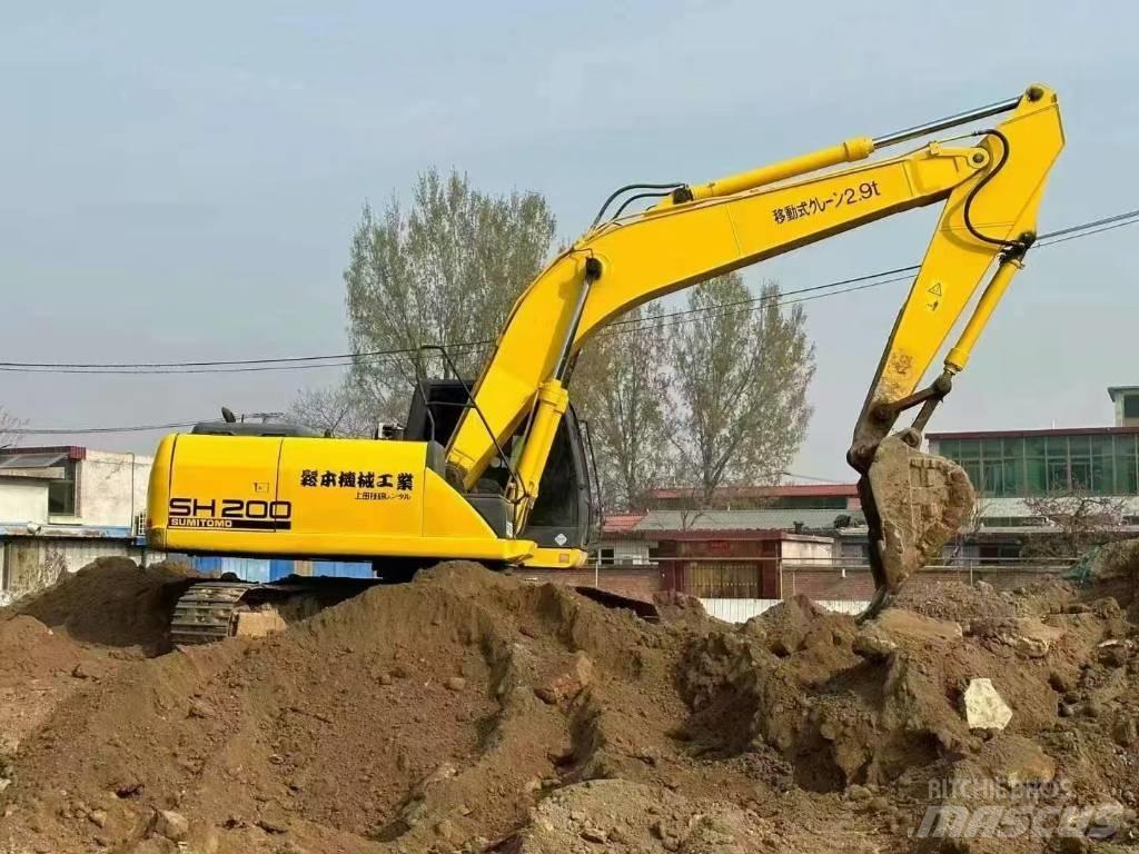 Sumitomo SH200 Pásové rýpadlá