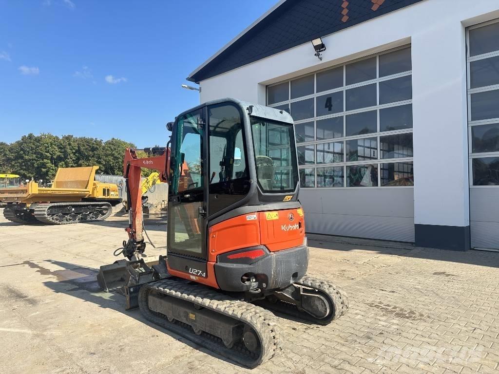 Kubota U 27-4 Mini rýpadlá < 7t
