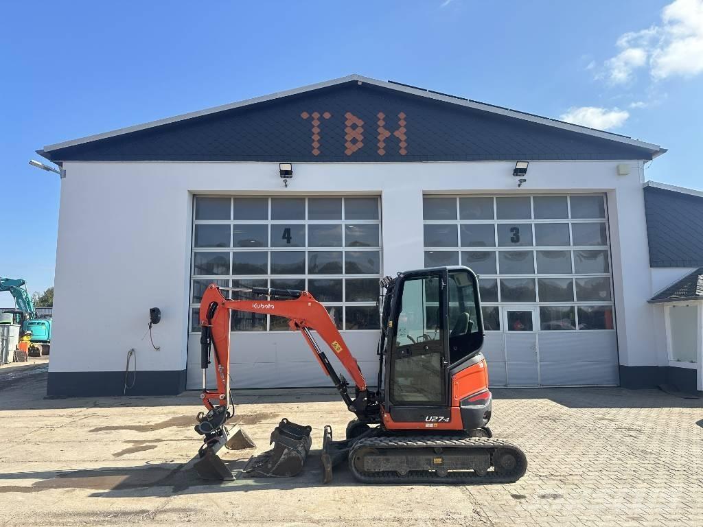 Kubota U 27-4 Mini rýpadlá < 7t