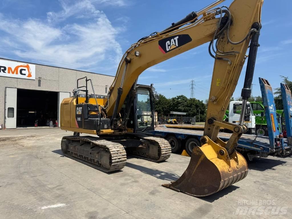 CAT 318E Pásové rýpadlá