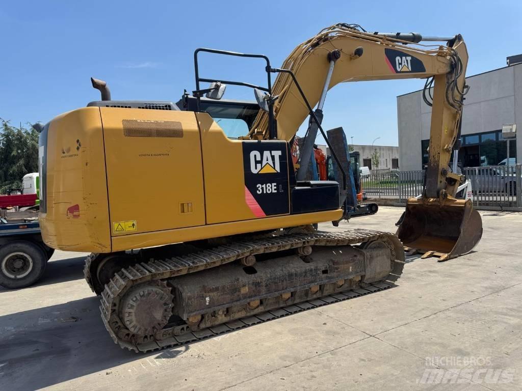 CAT 318E Pásové rýpadlá