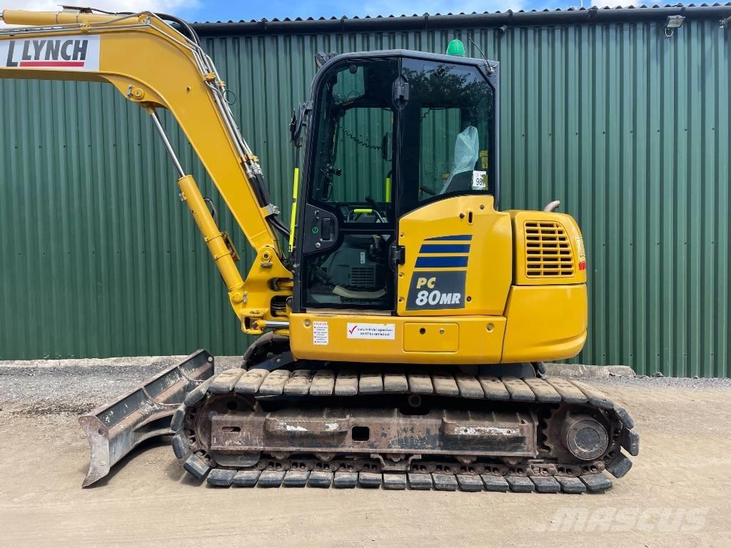 Komatsu PC 80 MR-5E0 Midi rýpadlá 7 t - 12 t