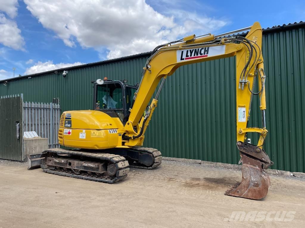 Komatsu PC 80 MR-5E0 Midi rýpadlá 7 t - 12 t