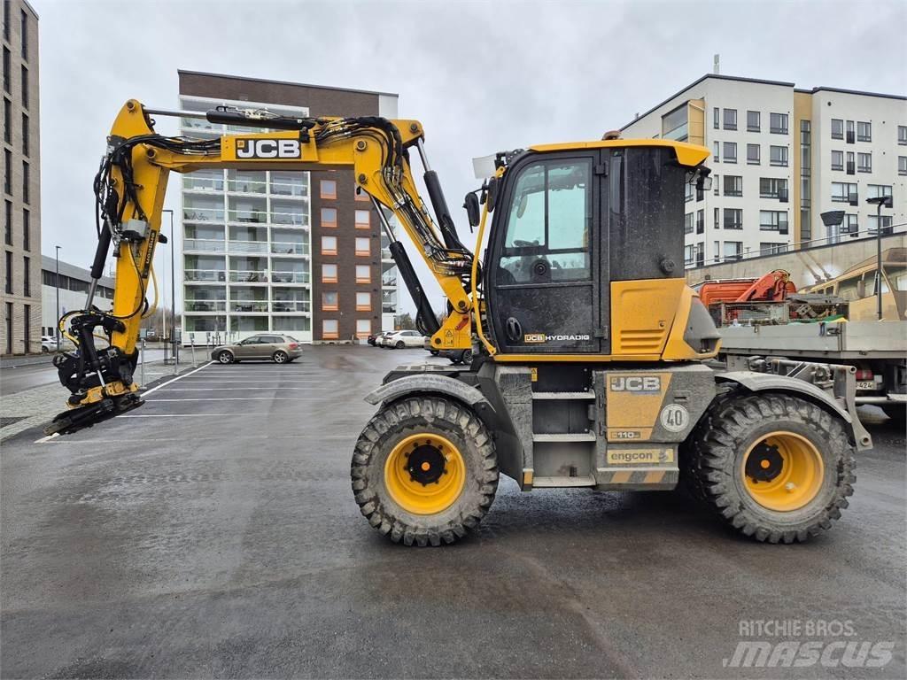 JCB Hydradig 110W Kolesové rýpadlá