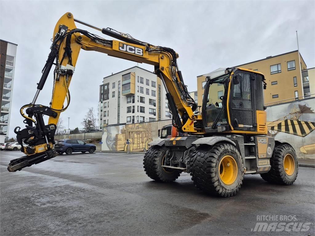 JCB Hydradig 110W Kolesové rýpadlá