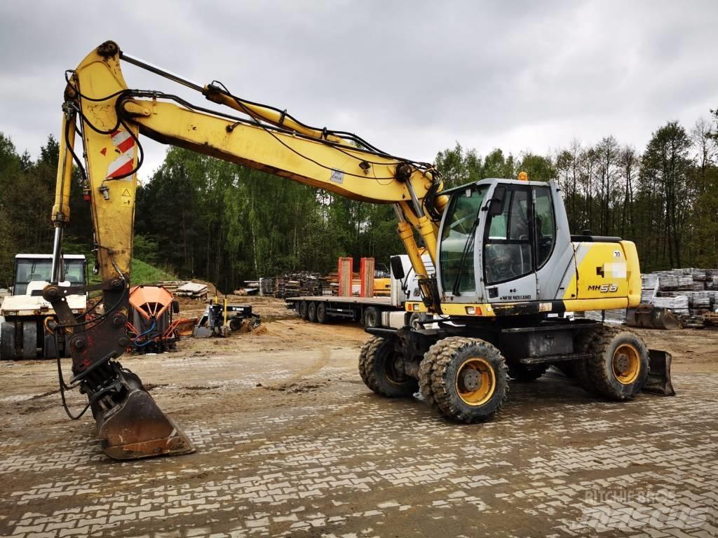 New Holland MH 5.6 Kolesové rýpadlá