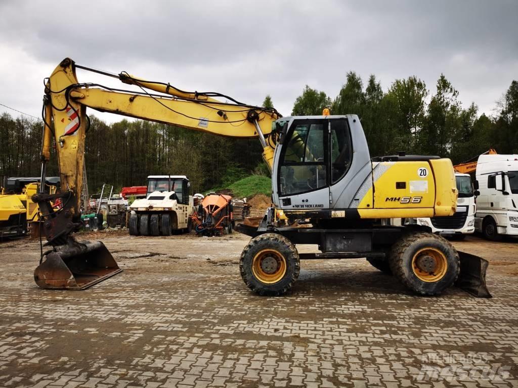 New Holland MH 5.6 Kolesové rýpadlá