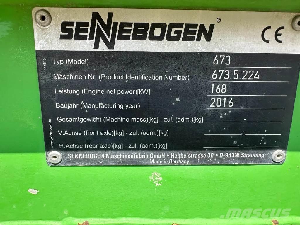 Sennebogen 673R Pásové žeriavy