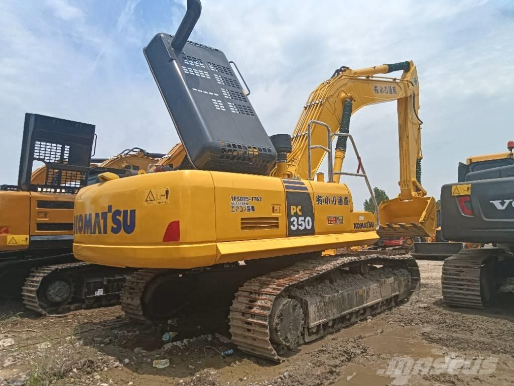 Komatsu PC 350 Pásové rýpadlá