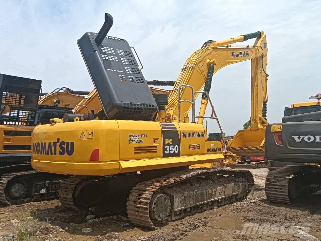 Komatsu PC 350 Pásové rýpadlá