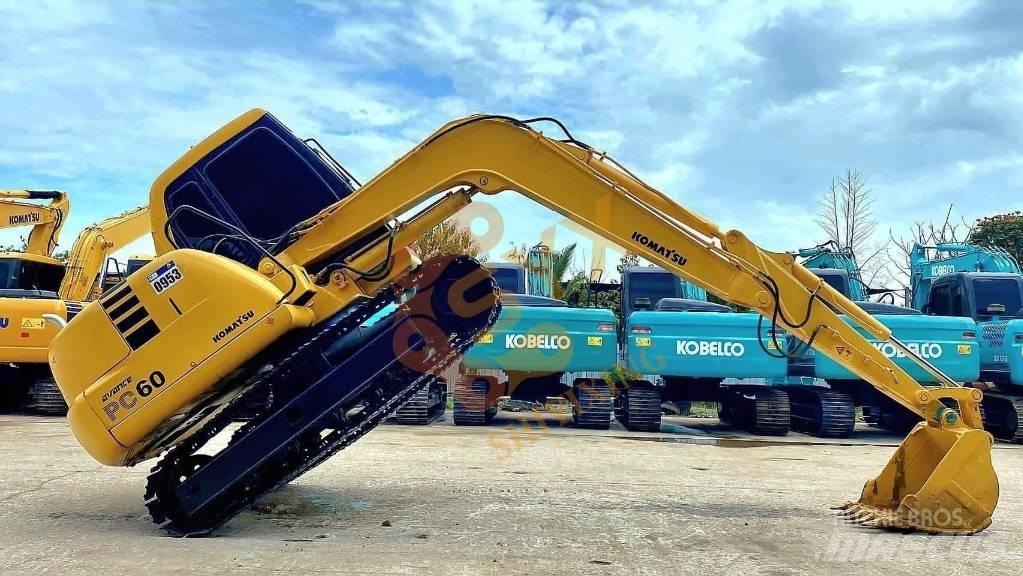 Komatsu PC 60 Mini rýpadlá < 7t