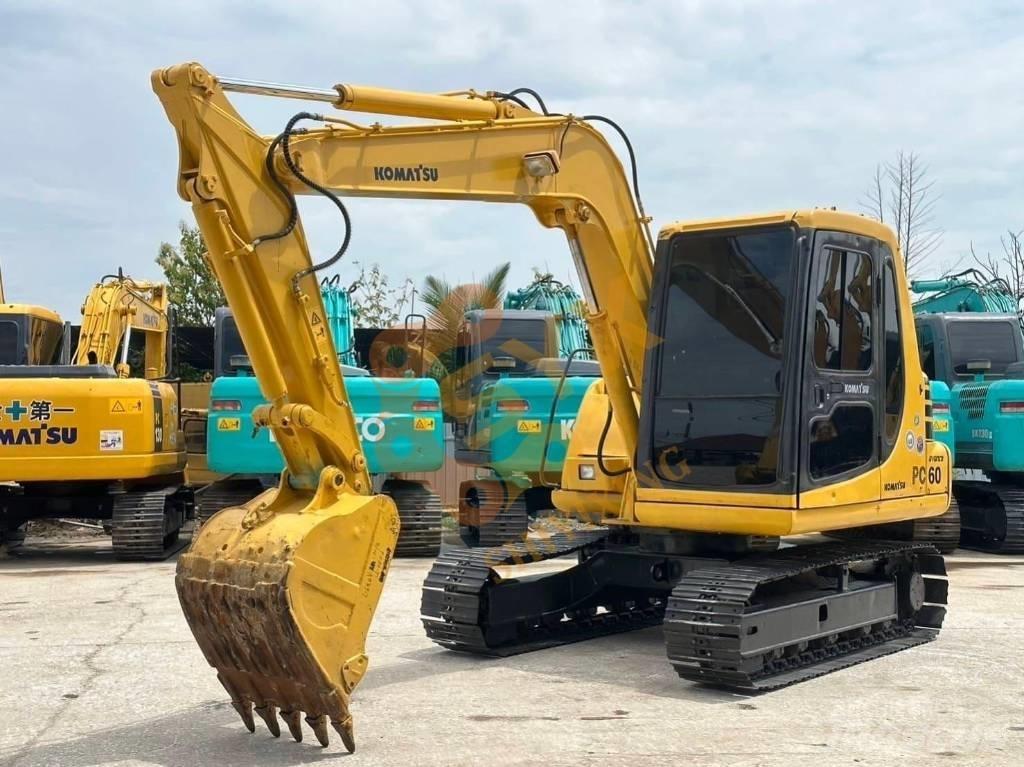 Komatsu PC 60 Mini rýpadlá < 7t