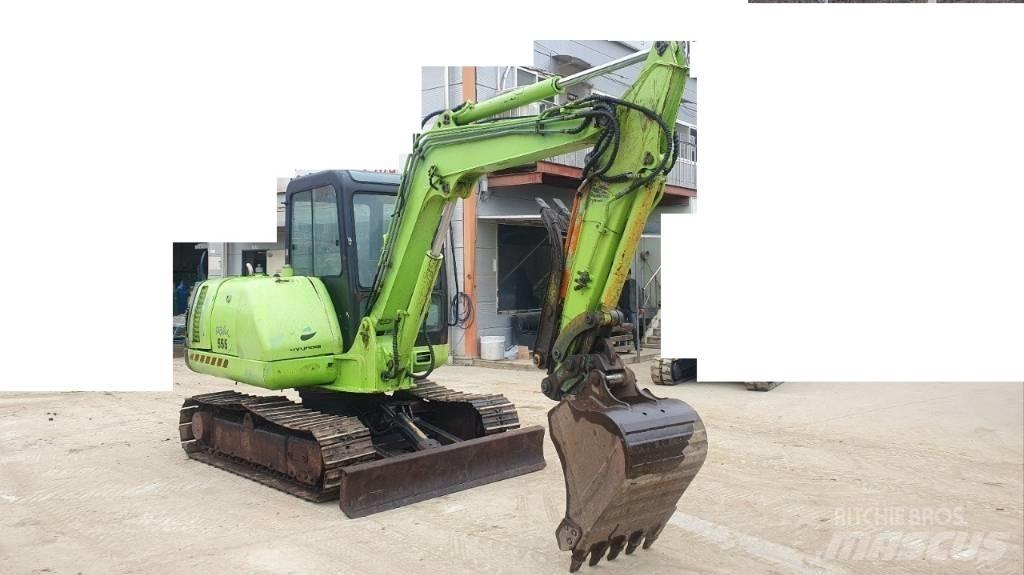 Hyundai ROBEX 555 Midi rýpadlá 7 t - 12 t