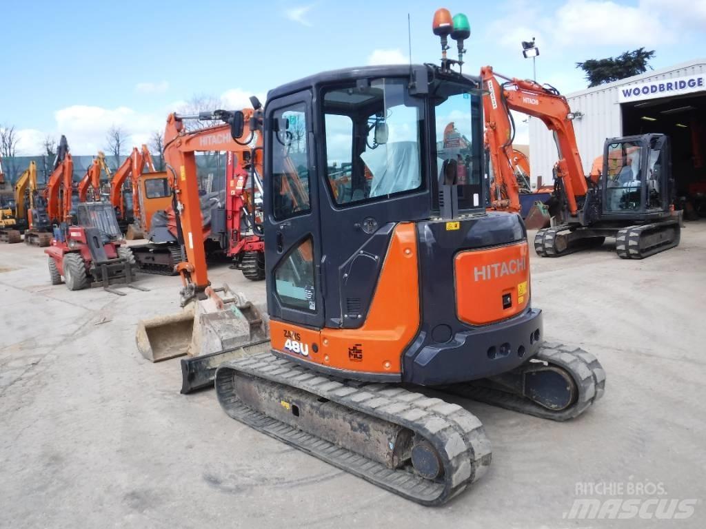 Hitachi ZX48U-6 Mini rýpadlá < 7t