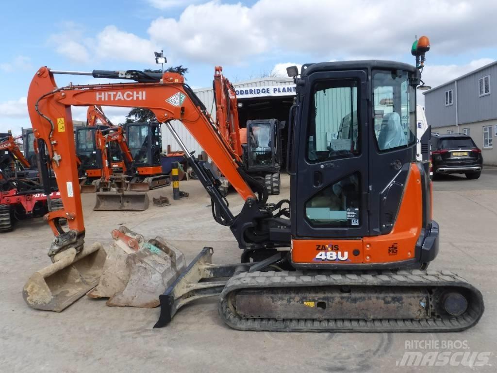 Hitachi ZX48U-6 Mini rýpadlá < 7t