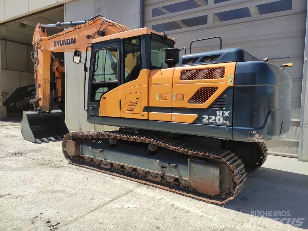 Hyundai HX 220 Pásové rýpadlá