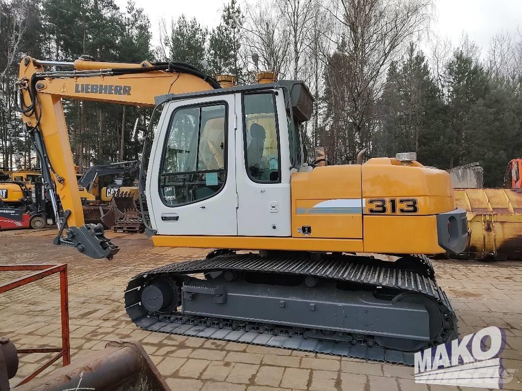 Liebherr R 313 Pásové rýpadlá