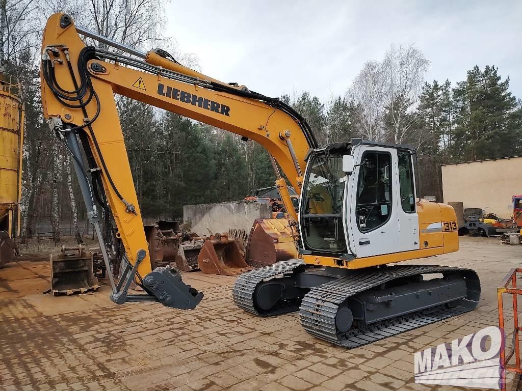 Liebherr R 313 Pásové rýpadlá