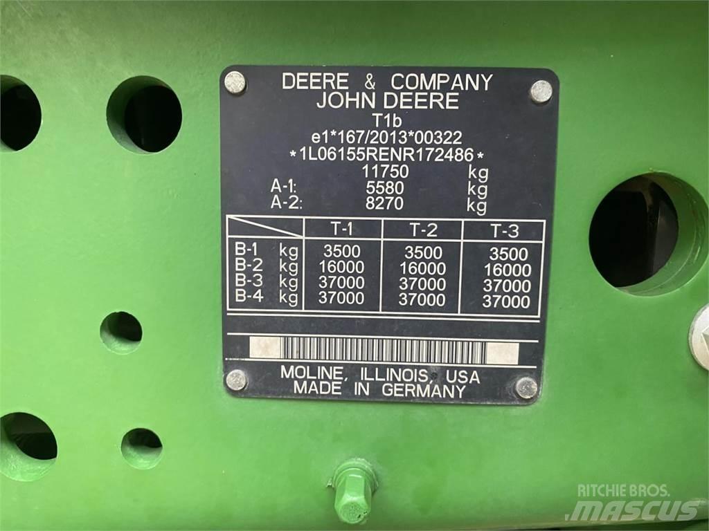John Deere 6R 155 Traktory