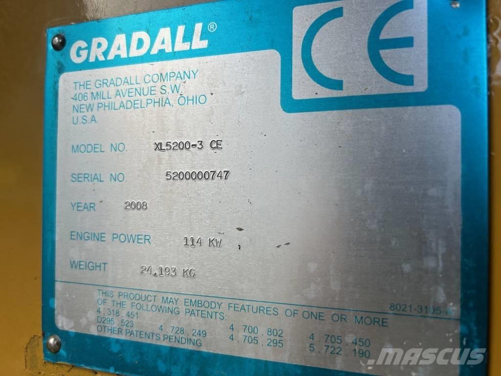 Gradall XL 5200 III Špeciálne bagre