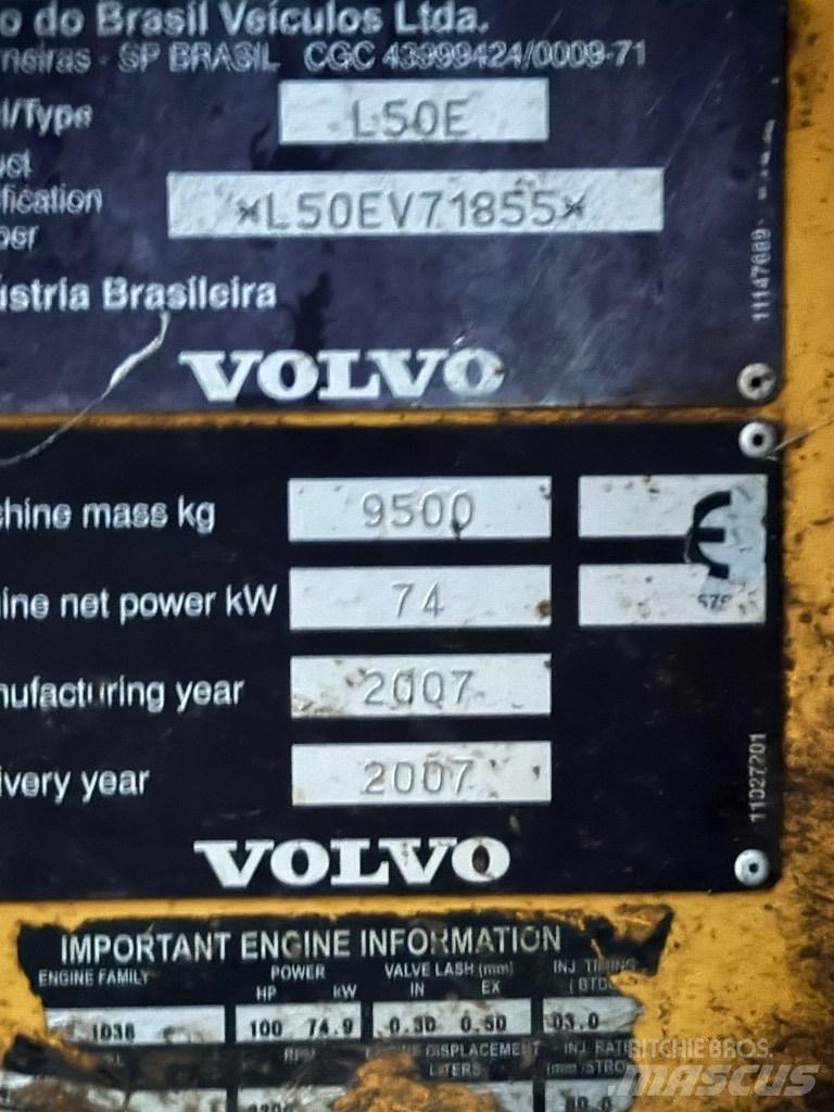 Volvo L50 E Kolesové nakladače