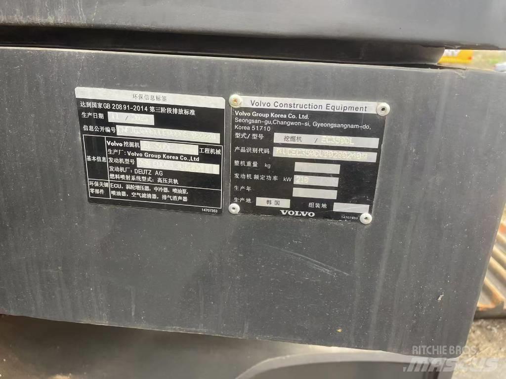 Volvo 350 Pásové rýpadlá