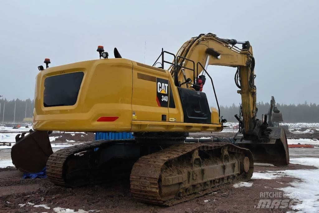 CAT 340 Pásové rýpadlá