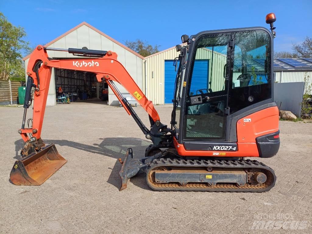 Kubota KX027-4 Mini rýpadlá < 7t
