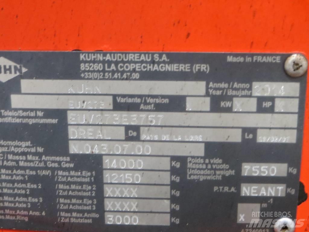 Kuhn Euromix 1 Kŕmidlá, kŕmne žľaby