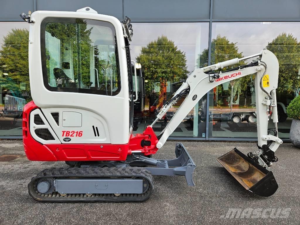 Takeuchi TB 216 Mini rýpadlá < 7t