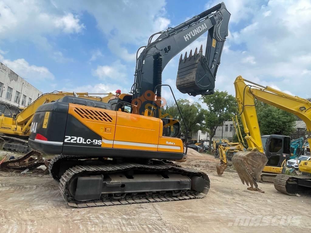 Hyundai Robex 220 Pásové rýpadlá