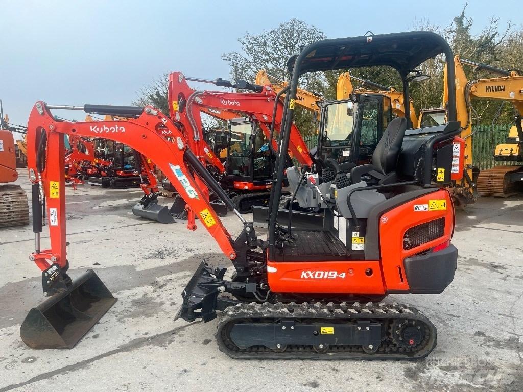 Kubota KX 019-4 Mini rýpadlá < 7t