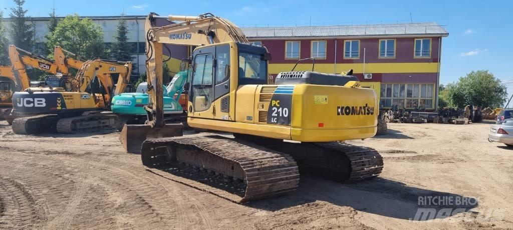 Komatsu PC 210-8 Pásové rýpadlá