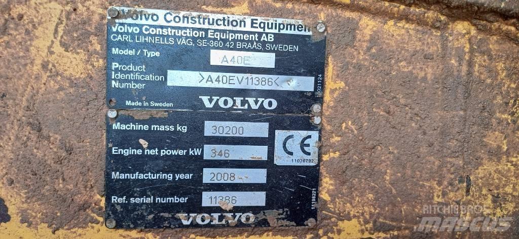 Volvo A 40 E Kĺbové nákladné autá