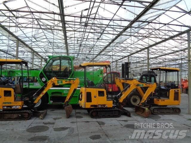 JCB 15C Mini rýpadlá < 7t