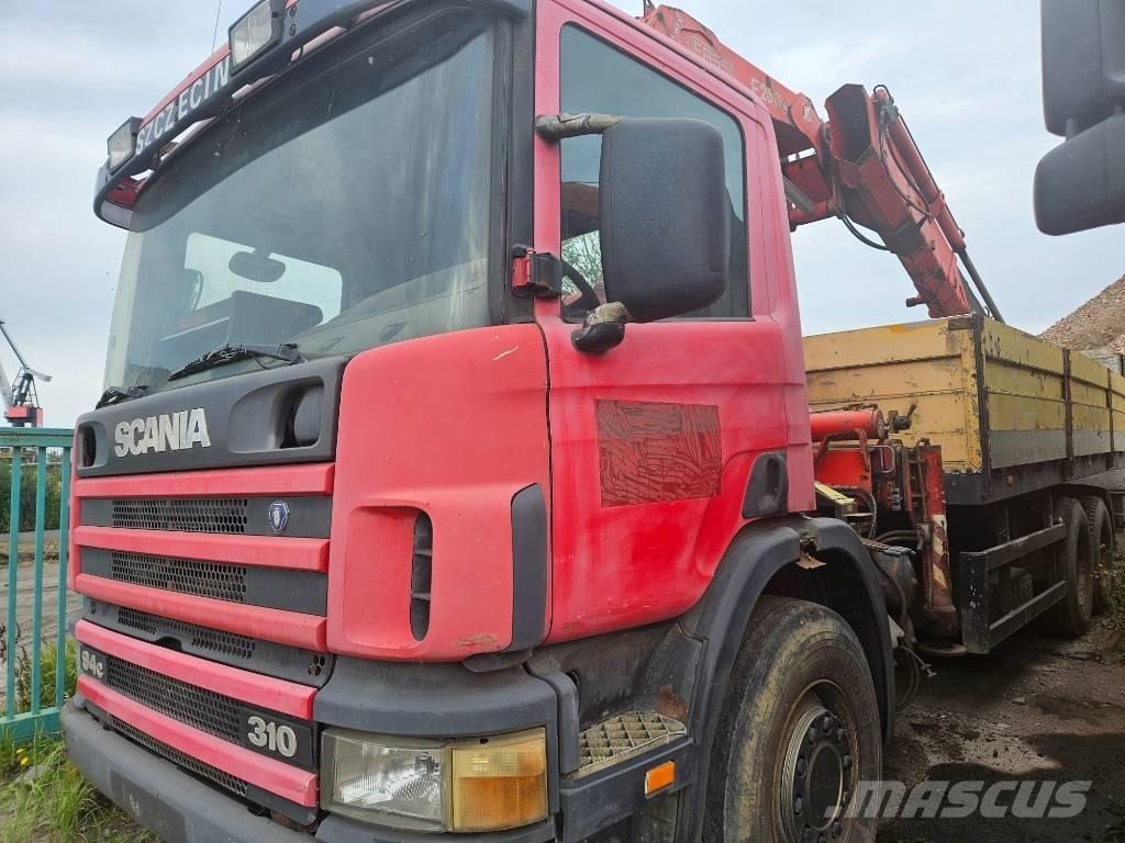 Scania P 94 FASSI Skriňová nadstavba
