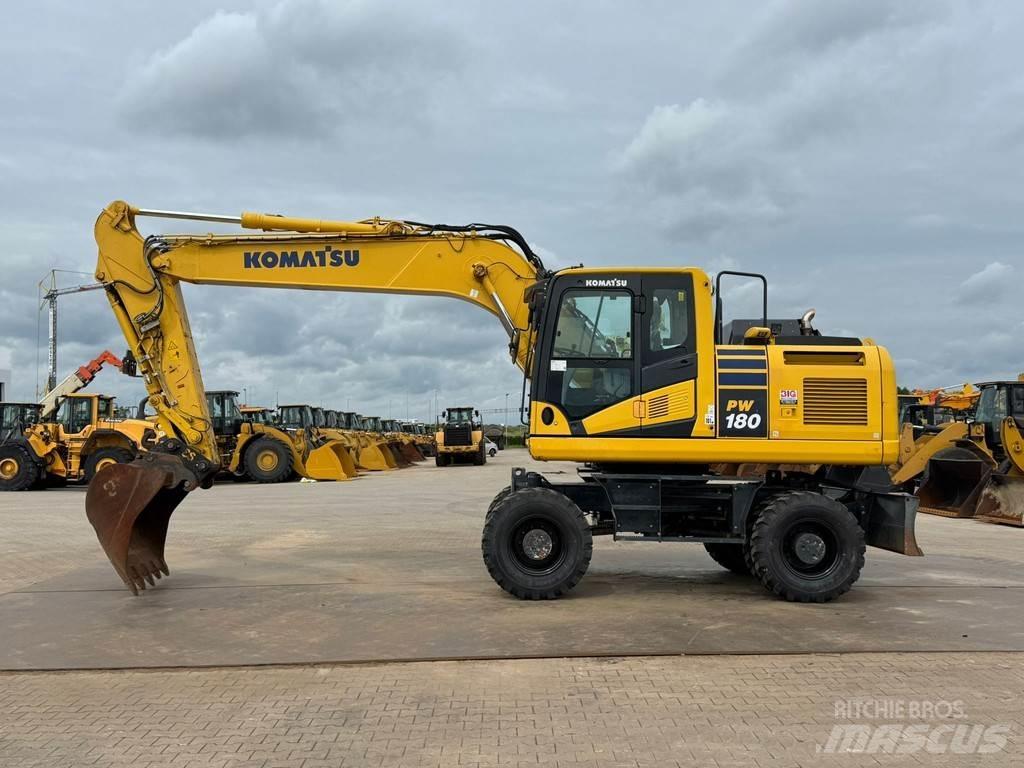 Komatsu PW180-11 Kolesové rýpadlá