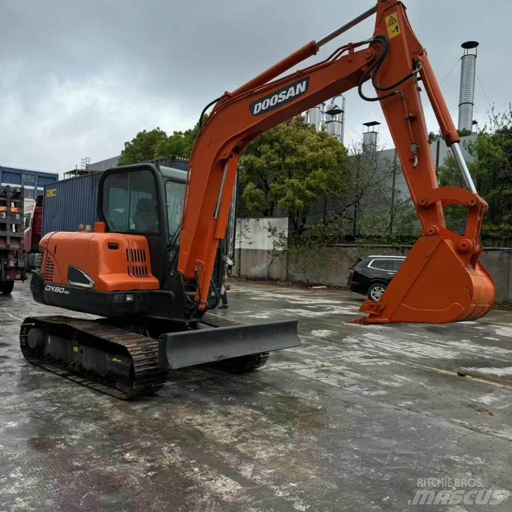 Doosan DX 60-9 C Mini rýpadlá < 7t